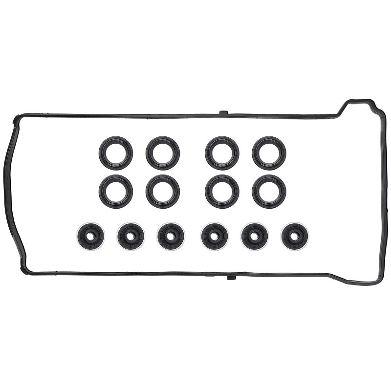 MNJWS Valve Cover Gasket Set - Compatible with 2.0L 2.3L 2.4L 2002-2015 Honda Accord  Civic  CR-V  Element  Crosstour  Acura CSX  ILX  RDX  RSX  TSX - Replace VS50614R  12341-R40-A00 - Image 1